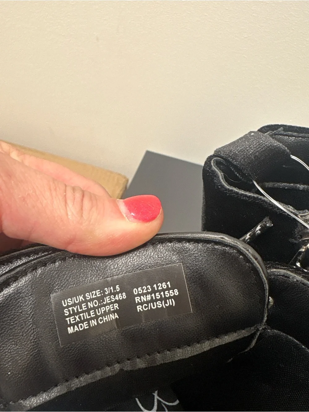 Women's Black Velvet Combat Boots with Contrast Laces